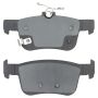 MPA 1003-1878C Quality-Built Black Series Ceramic Brake Pads w/ Hardware