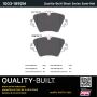 MPA 1003-1892M Quality-Built Black Series Semi-Metallic Brake Pads