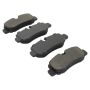MPA 1003-1893M Quality-Built Black Series Semi-Metallic Brake Pads