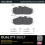 MPA 1003-1894M Quality-Built Black Series Semi-Metallic Brake Pads