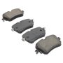 MPA 1003-1895M Quality-Built Black Series Semi-Metallic Brake Pads