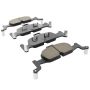 MPA 1003-1897M Quality-Built Black Series Semi-Metallic Brake Pads