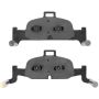 MPA 1003-1897M Quality-Built Black Series Semi-Metallic Brake Pads
