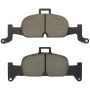MPA 1003-1897M Quality-Built Black Series Semi-Metallic Brake Pads