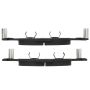 MPA 1003-1897M Quality-Built Black Series Semi-Metallic Brake Pads