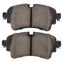 MPA 1003-1898M Quality-Built Black Series Semi-Metallic Brake Pads