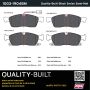 MPA 1003-1904BM Quality-Built Black Series Semi-Metallic Brake Pads