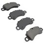 MPA 1003-1905M Quality-Built Black Series Semi-Metallic Brake Pads