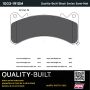MPA 1003-1910M Quality-Built Black Series Semi-Metallic Brake Pads