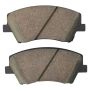 MPA 1003-1912C Quality-Built Black Series Ceramic Brake Pads w/ Hardware