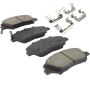 MPA 1003-1917C Quality-Built Black Series Ceramic Brake Pads w/ Hardware
