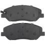 MPA 1003-1917C Quality-Built Black Series Ceramic Brake Pads w/ Hardware