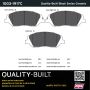 MPA 1003-1917C Quality-Built Black Series Ceramic Brake Pads w/ Hardware
