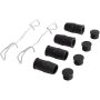MPA 1003-1923C Quality-Built Black Series Ceramic Brake Pads w/ Hardware