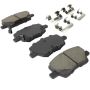 MPA 1003-1929C Quality-Built Black Series Ceramic Brake Pads w/ Hardware