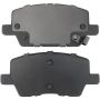 MPA 1003-1929C Quality-Built Black Series Ceramic Brake Pads w/ Hardware