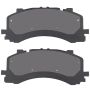 MPA 1003-1952M Quality-Built Black Series Semi-Metallic Brake Pads