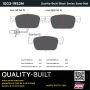 MPA 1003-1953M Quality-Built Black Series Semi-Metallic Brake Pads