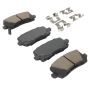 MPA 1003-1954C Quality-Built Black Series Ceramic Brake Pads w/ Hardware