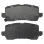 MPA 1003-1954C Quality-Built Black Series Ceramic Brake Pads w/ Hardware