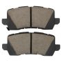 MPA 1003-1954C Quality-Built Black Series Ceramic Brake Pads w/ Hardware