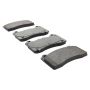 MPA 1003-1977M Quality-Built Black Series Semi-Metallic Brake Pads