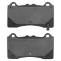 MPA 1003-1977M Quality-Built Black Series Semi-Metallic Brake Pads