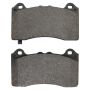 MPA 1003-1977M Quality-Built Black Series Semi-Metallic Brake Pads