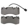 MPA 1003-1990M Quality-Built Black Series Semi-Metallic Brake Pads