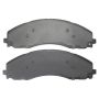MPA 1003-2018M Quality-Built Black Series Semi-Metallic Brake Pads w/ Hardware