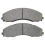 MPA 1003-2018M Quality-Built Black Series Semi-Metallic Brake Pads w/ Hardware