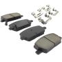 MPA 1003-2019C Quality-Built Black Series Ceramic Brake Pads w/ Hardware