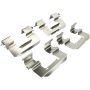 MPA 1003-2019C Quality-Built Black Series Ceramic Brake Pads w/ Hardware