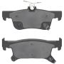 MPA 1003-2025C Quality-Built Black Series Ceramic Brake Pads w/ Hardware