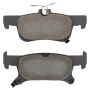 MPA 1003-2025C Quality-Built Black Series Ceramic Brake Pads w/ Hardware