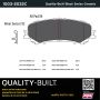 MPA 1003-2032C Quality-Built Black Series Ceramic Brake Pads