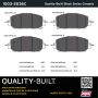 MPA 1003-2036C Quality-Built Black Series Ceramic Brake Pads w/ Hardware