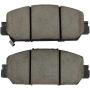 MPA 1003-2036C Quality-Built Black Series Ceramic Brake Pads w/ Hardware