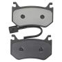 MPA 1003-2043M Quality-Built Black Series Semi-Metallic Brake Pads