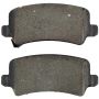 MPA 1003-2044C Quality-Built Black Series Ceramic Brake Pads