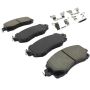 MPA 1003-2045C Quality-Built Black Series Ceramic Brake Pads w/ Hardware
