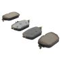 MPA 1003-2047M Quality-Built Black Series Semi-Metallic Brake Pads