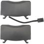 MPA 1003-2052C Quality-Built Black Series Ceramic Brake Pads w/ Hardware