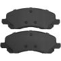MPA 1003-2057C Quality-Built Black Series Ceramic Brake Pads w/ Hardware