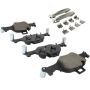 MPA 1003-2060C Quality-Built Black Series Ceramic Brake Pads w/ Hardware