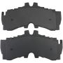 MPA 1003-2062C Quality-Built Black Series Ceramic Brake Pads w/ Hardware