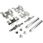 MPA 1003-2062C Quality-Built Black Series Ceramic Brake Pads w/ Hardware