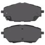 MPA 1003-2065C Quality-Built Black Series Ceramic Brake Pads w/ Hardware