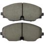 MPA 1003-2074C Quality-Built Black Series Ceramic Brake Pads w/ Hardware