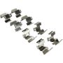 MPA 1003-2074C Quality-Built Black Series Ceramic Brake Pads w/ Hardware